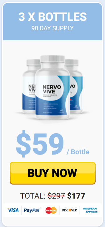 Nervovive  3 bottle
